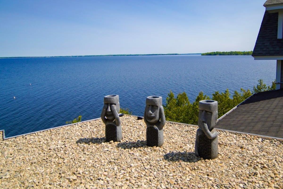 Loza House Adirondack Skydeck Unit Lake Front プラッツバーグ エクステリア 写真