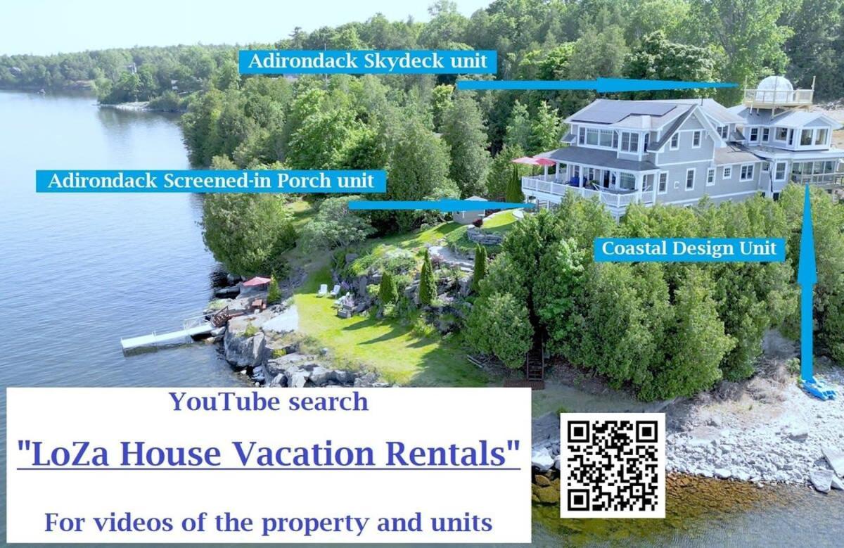 Loza House Adirondack Skydeck Unit Lake Front プラッツバーグ エクステリア 写真